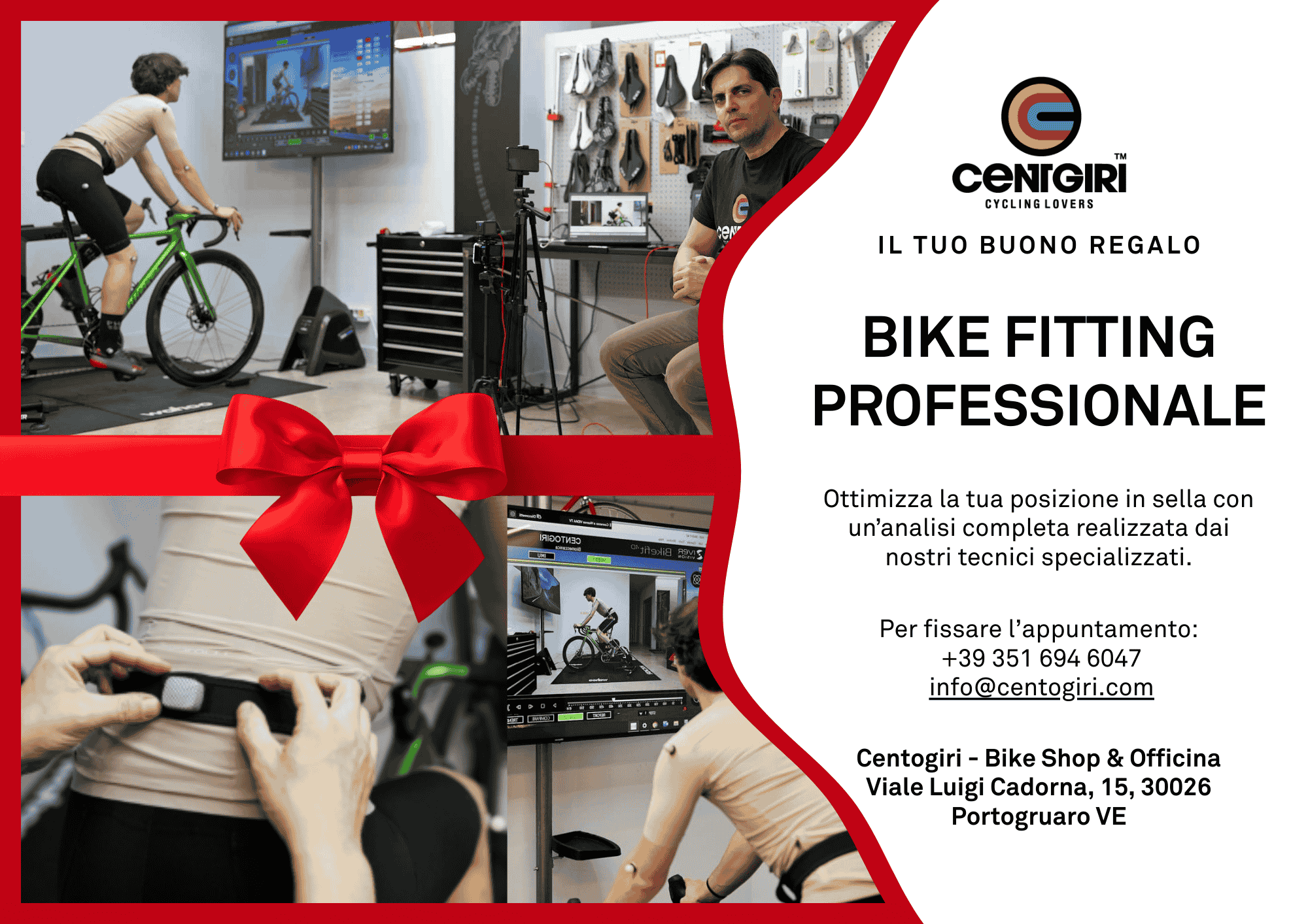 Bike Fitting Buono Regalo CENTOGIRI